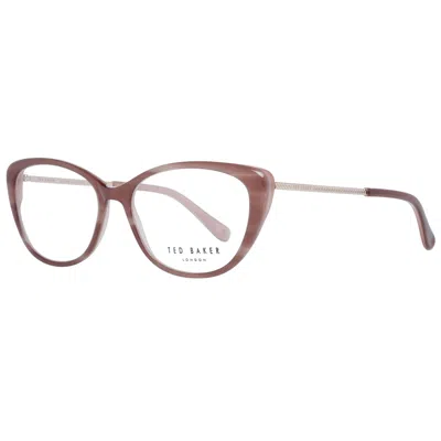 Ted Baker Pink Women Optical Frames In Brown