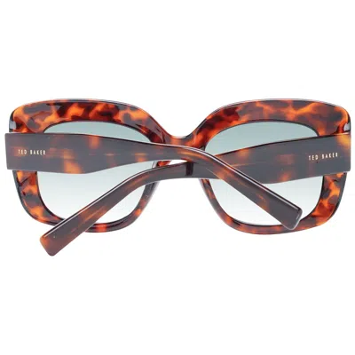 Ted Baker Ladies' Sunglasses  Tb1675 50114 Gbby2 In Brown