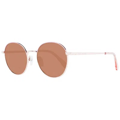 Ted Baker Ladies' Sunglasses  Tb1679 49401 Gbby2 In Brown