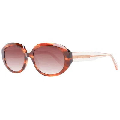 Ted Baker Ladies' Sunglasses  Tb1689 54104 Gbby2 In Brown