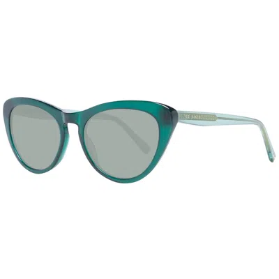 Ted Baker Ladies' Sunglasses  Tb1690 53551 Gbby2 In Green