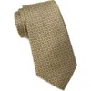 Ted Baker Langstong Dot Silk Tie In Yellow
