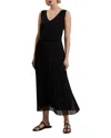 Ted Baker Larnahh Pleated Cami Dress In Black