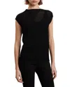 Ted Baker Layynii Ribbed Tank Top In Black