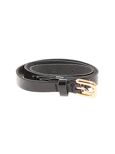Pre-owned Ted Baker Leather Belt In Black