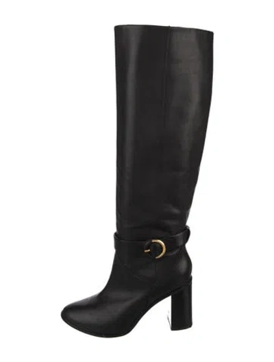 Pre-owned Ted Baker Leather Boots In Black