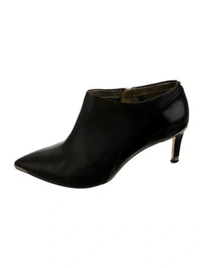 Pre-owned Ted Baker Leather Boots In Black