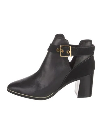Pre-owned Ted Baker Leather Boots In Black