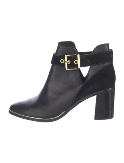 Pre-owned Ted Baker Leather Boots In Blue