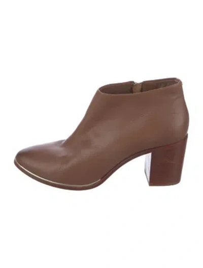 Pre-owned Ted Baker Leather Boots In Brown