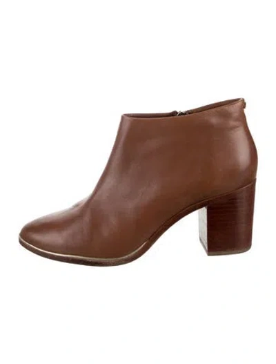 Pre-owned Ted Baker Leather Boots In Brown