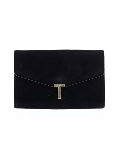 Pre-owned Ted Baker Leather Clutch In Black