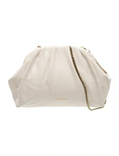 Pre-owned Ted Baker Leather Clutch In Neutrals