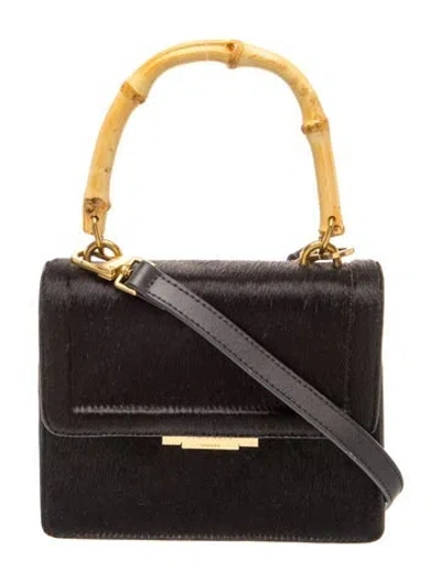Pre-owned Ted Baker Leather Crossbody Bag In Black