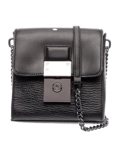 Pre-owned Ted Baker Leather Crossbody Bag In Gray