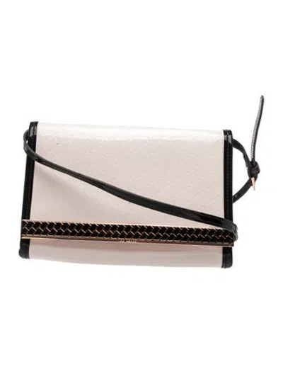 Pre-owned Ted Baker Leather Crossbody Bag In Multicolor