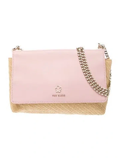 Pre-owned Ted Baker Leather Crossbody Bag In Pink
