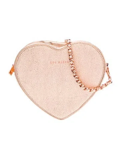 Pre-owned Ted Baker Leather Minaudière In Pink