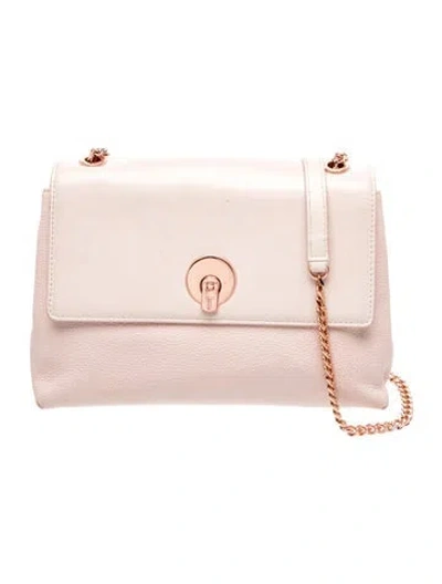 Pre-owned Ted Baker Leather Minaudière In Pink