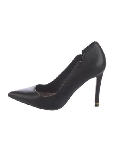 Pre-owned Ted Baker Leather Pumps In Black