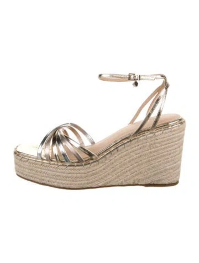 Pre-owned Ted Baker Leather Sandals In Neutrals