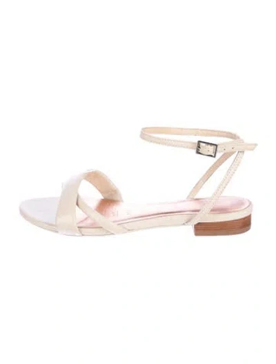 Pre-owned Ted Baker Leather Sandals In Pink