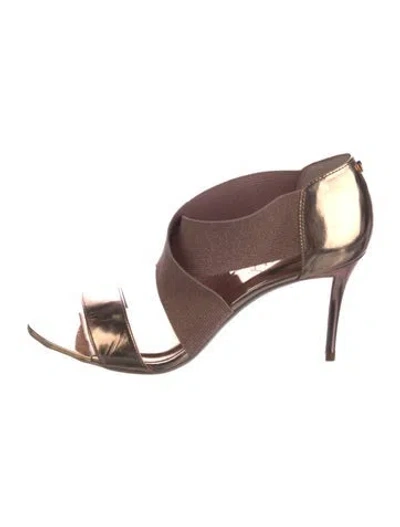 Pre-owned Ted Baker Leather Sandals In Pink