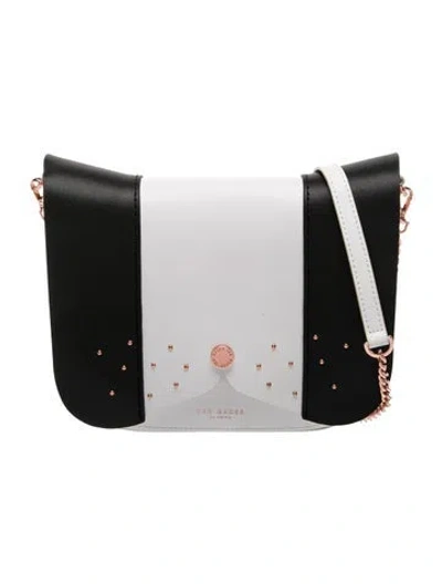 Pre-owned Ted Baker Leather Shoulder Bag In Multi