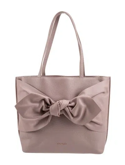 Pre-owned Ted Baker Leather Shoulder Bag In Pink