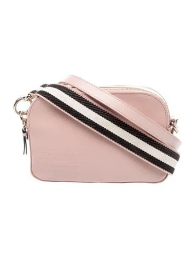 Pre-owned Ted Baker Leather Shoulder Bag In Pink