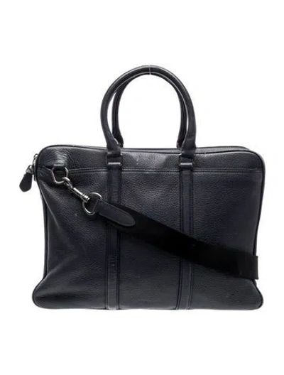 Pre-owned Ted Baker Leather Top Handle Bag In Blue