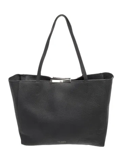 Pre-owned Ted Baker Leather Tote In Black