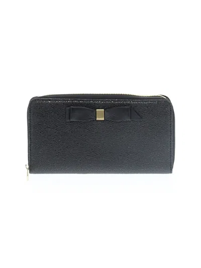 Pre-owned Ted Baker Leather Wallet In Black