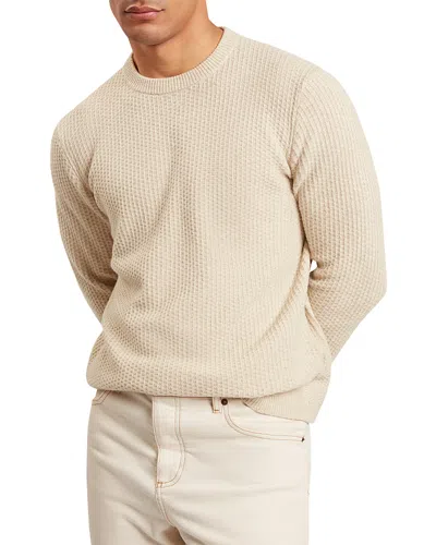 Ted Baker Leocadi Crewneck Sweater In Neutral