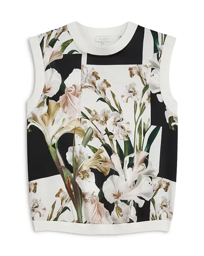 Ted Baker Liilea Floral Print Top