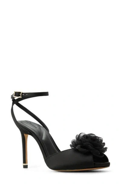 Ted Baker Liv Ankle Strap Sandal In Black