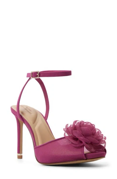 Ted Baker Liv Ankle Strap Sandal In Pink