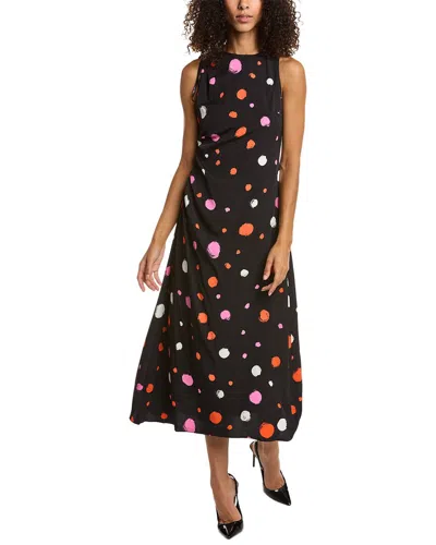 Ted Baker Lizzzee Midi Dress In Black