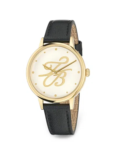 Ted Baker Logo 36mm Watch In Gold