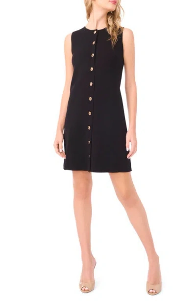 Ted Baker Lois Sleeveless Button-up Minidress In Black