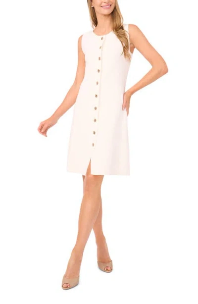 Ted Baker Lois Sleeveless Button-up Minidress In White