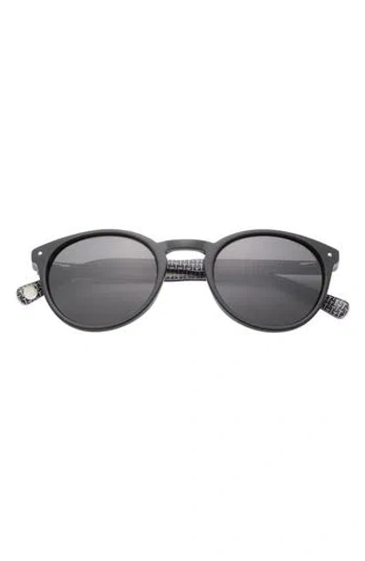 Ted Baker London 51mm Round Sunglasses In Black