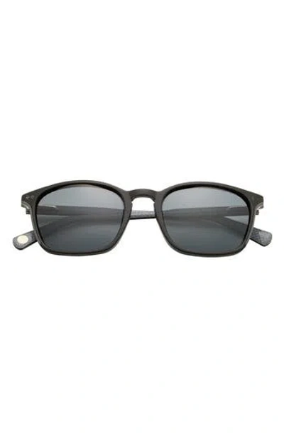 Ted Baker London 52mm Polarized Square Sunglasses In Black