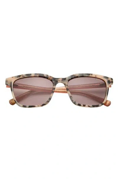 Ted Baker London 53mm Square Sunglasses In Ivory Tortoise