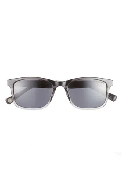 Ted Baker London 54mm Polarized Square Sunglasses In Black