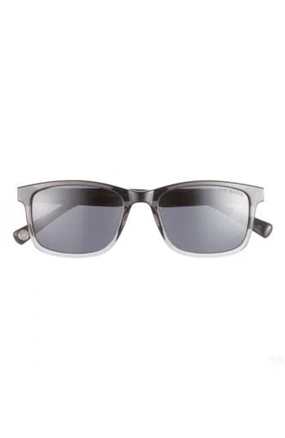 Ted Baker London 54mm Polarized Square Sunglasses In Grey