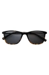 Ted Baker 54mm Square Polarized Sunglasses In Black