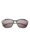 Ted Baker London 55mm Cat Eye Sunglasses In Black