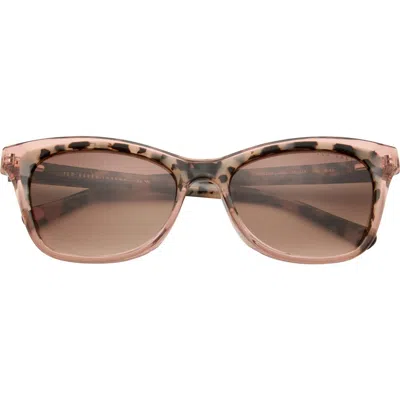 Ted Baker London 55mm Gradient Cat Eye Sunglasses