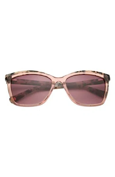 Ted Baker London 56mm Gradient Square Sunglasses In Pink